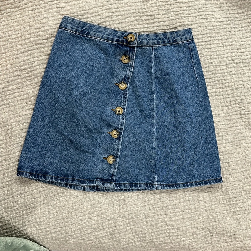 Denim skirt